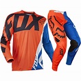 Fox Racing 2017 Kids Mx NEW 360 Creo Blue Orange Youth Motocross Gear ...