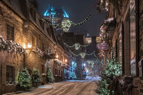 Old Town Quebec Is The Winter Wonderland😍 Rpics