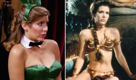 Star Wars Carrie Fisher As A PLAYBOY Bunny With Hugh Heffner Films