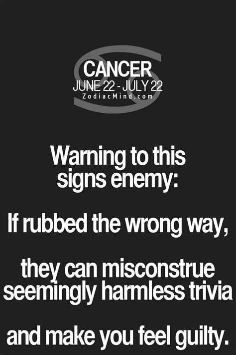 Facts about cancer zodiac 1: zodiacmind: "Fun facts about your sign here " | Cancer ...