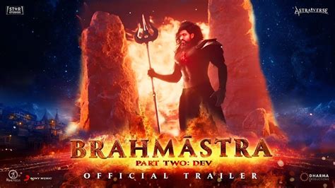 Brahmastra Part Two Dev Official Trailer Yash Deepika Amitabh