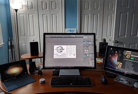 Home Office Setup Portable Surface Studio Surface Pro R Surface