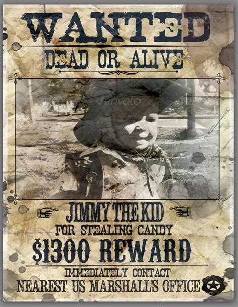 Free 17 Wanted Poster Templates In Psd Pdf Pages Indesign