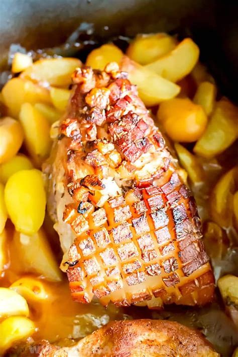 The pork loin comes from the back of the animal, often has fat attached and can include a. How to Cook a Boneless Pork Loin Roast - Oven roasted pork ...