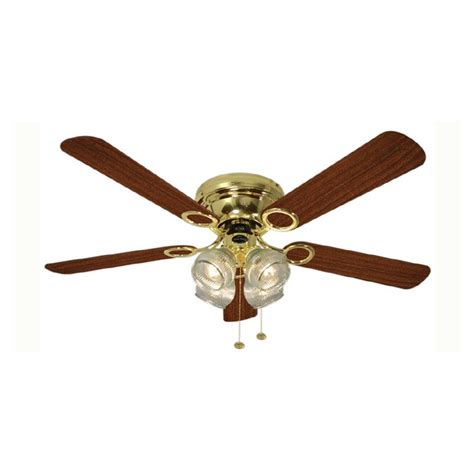 Harbor Breeze 52 Cheshire Polished Brass Ceiling Fan At