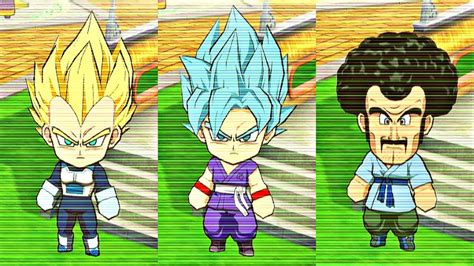 List of dragon ball characters. Dragon Ball FighterZ - All Lobby Chibi Characters - YouTube