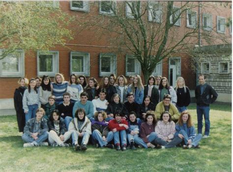 Photo de classe Seconde A3 Théâtre de 1992, Lycée Albert Châtelet