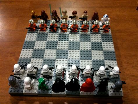 Awesome Star Wars Lego Chess Set — Geektyrant