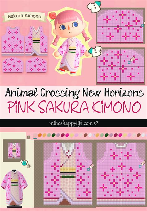 What is main street in new leaf? Animal Crossing New Horizons - Template Design Sakura Kimono