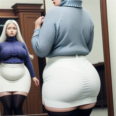 Free Ai Image Generator White Granny Big Booty Wide Hips Cellulite
