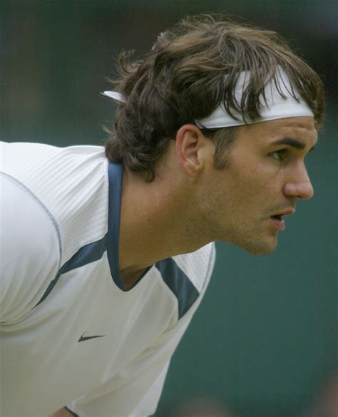 Roger Federer Hairstyles Photos Gq