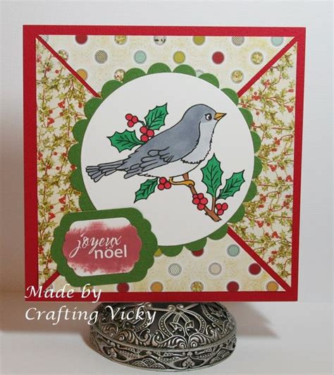 Crafting Vicky Bird Love For Christmas Crafts Christmas Christmas