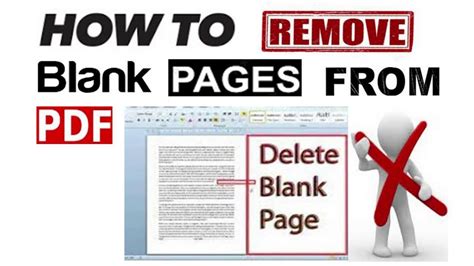 How To Remove Blank Pages From Pdf Files Delete Blank Pages In Pdf