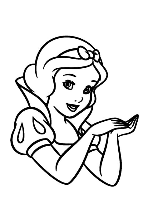 Princesa Branca De Neve Para Colorir Imprimir Desenhos
