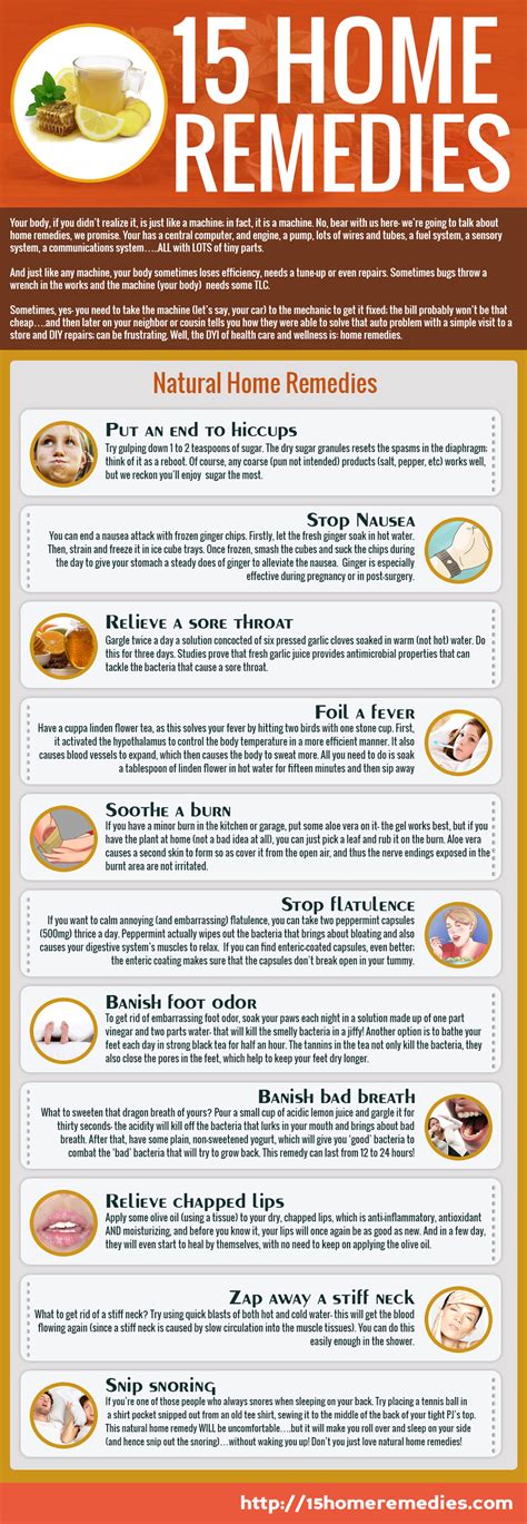 Our Very Own 15 Home Remedies Infographics Home Health Remedies