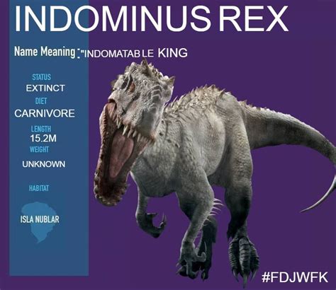 Dossier De Indominus Rex Echo X Fans De Jurassic World Fallen Kingdom