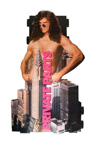 Hakes Howard Stern Private Parts Theatrical Standee