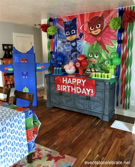 Pj Masks Birthday Party Ideas Party Ideas For Real People