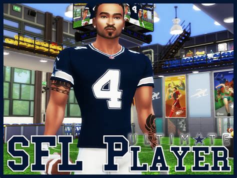 Ultimate Sfl Player Career Mod Sims 4 Mod Mod For Sims 4 Vrogue