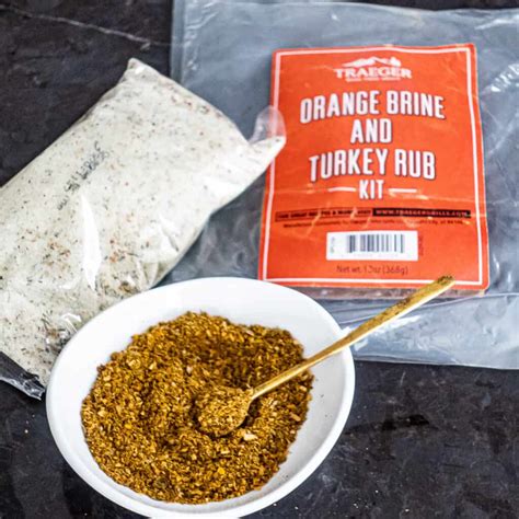 Review Traeger Orange Brine And Turkey Rub Kit Sip Bite Go
