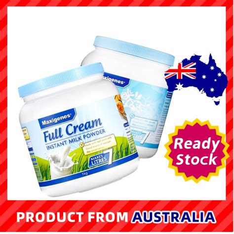 Maxigenes Full Cream Skim Instant Milk Powder 1kg Shopee Malaysia