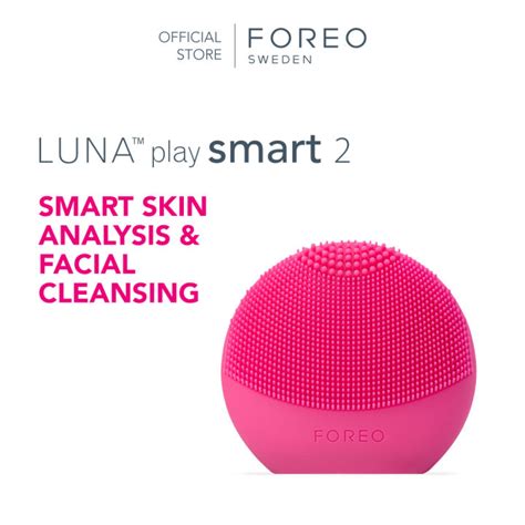 Foreo Luna Play Smart 2 Smart Skin Analysis And Facial Cleansing Device For All Skin Types