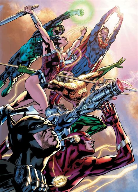 Jla By Bryan Hitch Dc Comics Characters Comics Justice League