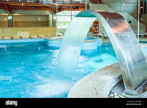 Slovenia Dolenjske Toplice Spa Krka Hotel Balnea Pool With Thermal