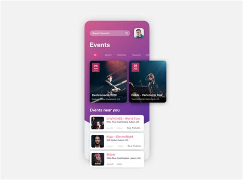 Concerto Concert Events And Booking App By Dhanika Amarasekera On