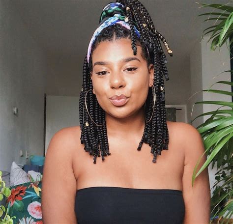 Saleemamaria On Instagram Short Box Braids Hairstyles Box Braids Hairstyles For Black Women