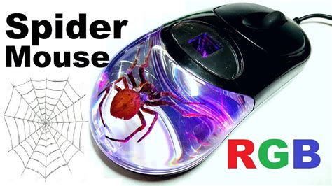 Random Reviews Ep 6 18 Spider Mouse With Rgb Leds Youtube