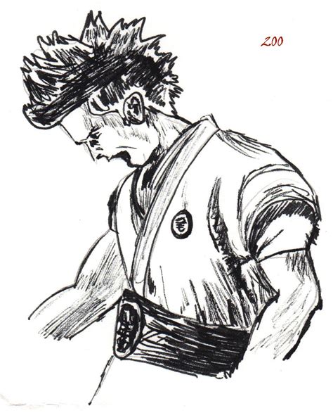 Goku Dbe Sketch By Rorschach Mentality On Deviantart