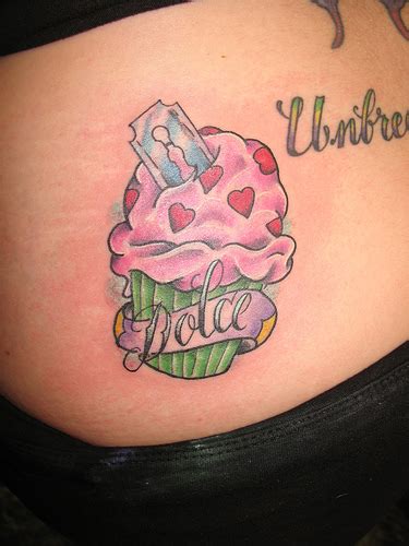 Cupcake And Candy Tattoos For Girls And Women Find A Tattoo Blog