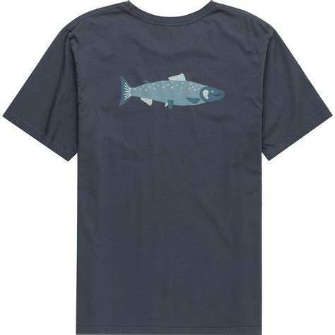 Mollusk Salmon T Shirt Mens Clothing