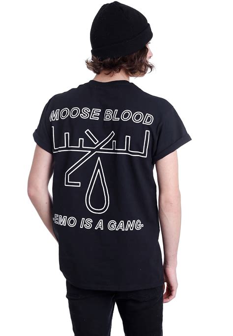 Moose Blood Emo Is A Gang T Shirt Impericon Uk
