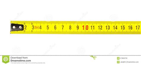 How to read a measuring tape in meters. Tape Measure In Centimeters Stock Photo - Image: 57859733