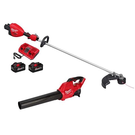 Milwaukee M Fuel V Brushless Cordless In Dual Battery Straight Shaft String Trimmer W