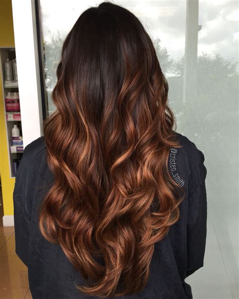 Dark Brown Hair With Caramel Ombre Fashionblog