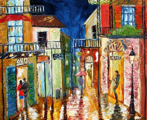 Karen Tarlton Original Oil Painting New Orleans French Quarter