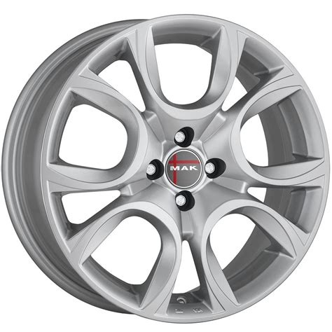 Mak Torino W Silver 6j X 15 Inch 4x100 Et43 Cb566 Autolucasro