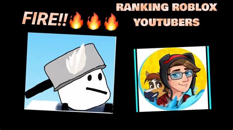 Ranking Roblox Youtubers Youtube