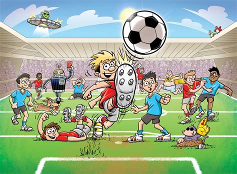 Cartoon Soccer Wallpapers Wallpaper Cave
