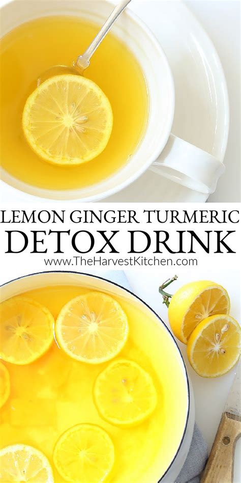 Lemon Ginger Morning Detox Drink Recipe In 2021 Detox Drinks Smoothie Recipes Healthy