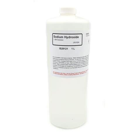 Sodium Hydroxide Solution 10m 1l The Curated Chemical Collection