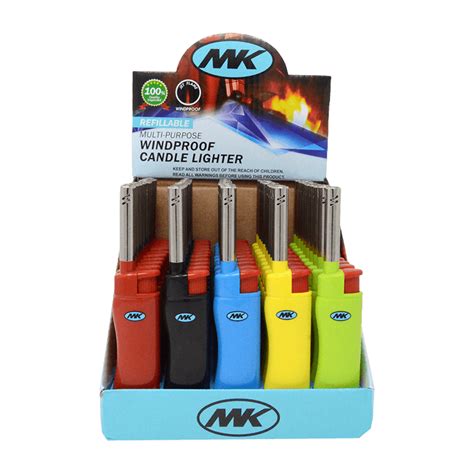 5 Pc Mk Windproof Refillable Torch Lightercandle Lighter Jet Flame