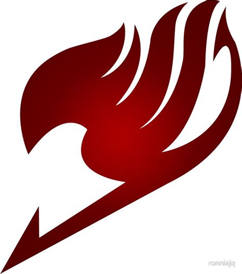 Fairy Tail Red By Ronniejq Fairy Tail Emblem Fairy Tail Logo Fairy