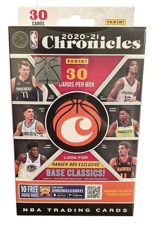 2020 21 Panini Chronicles NBA Basketball Hanger Box Walmart Canada
