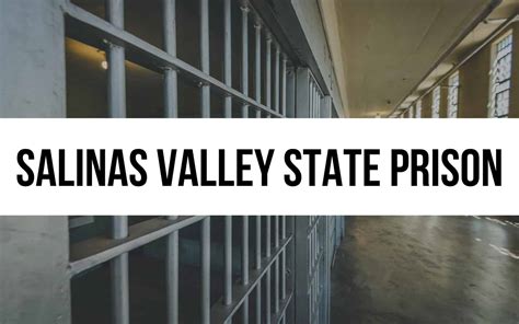 Salinas Valley State Prison Programs And Rehabilitation