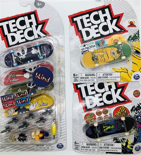 Buy Tech Deck Blind Skateboards Ultra Dlx 4 Pack Fingerboards Plus 2
