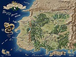 Repainted Wheel of Time Map! : r/WoT